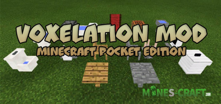 Voxelation Mod Minecraft PE