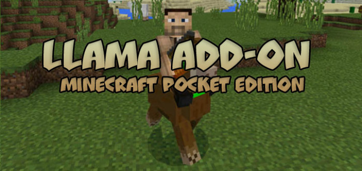 Llama Add-on [Minecraft PE 0.16.0]