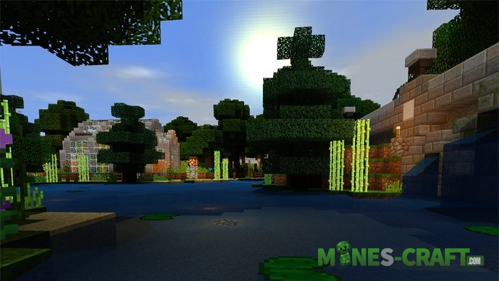 SSPE Shader pack [Minecraft PE 1.2]   Mines-Craft.com