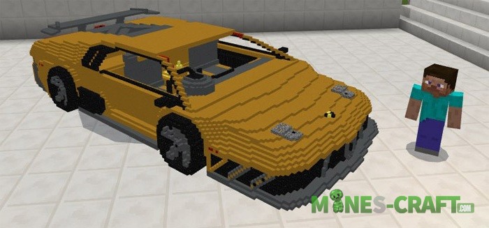 In-game Lamborghini [MCPE]