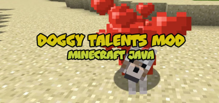 Doggy Talents Mod [Minecraft Java 1.12]