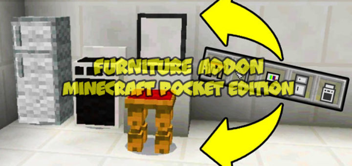 Furniture addon Minecraft PE