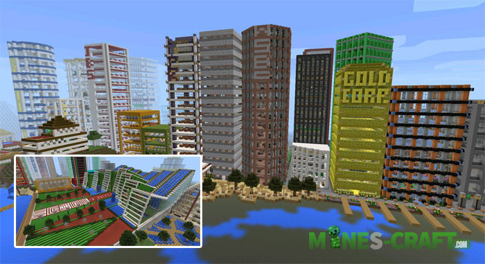 Egaland City Minecraft PE