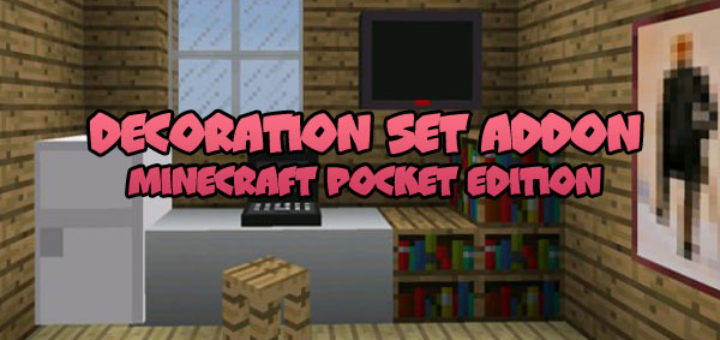 Decoration Set Addon MCPE