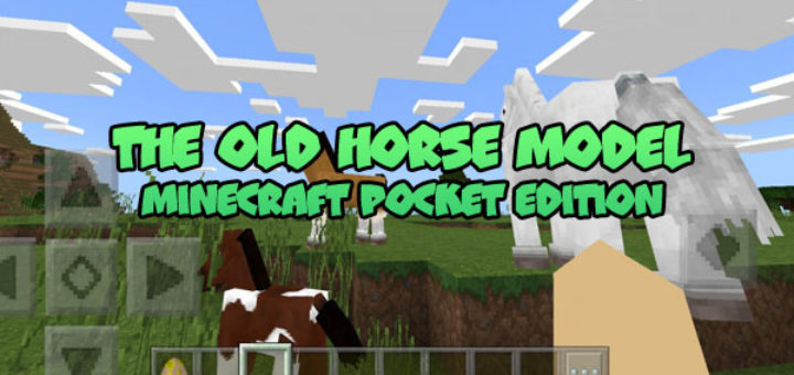 The Old Horse Model to Minecraft Bedrock 1.2