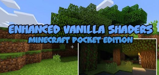 Enhanced Vanilla Shaders Minecraft PE