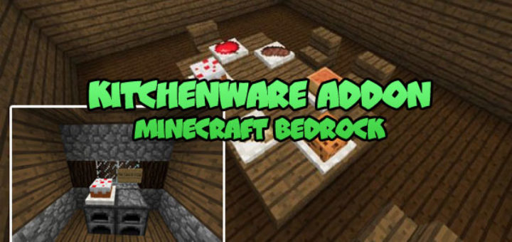 Kitchenware Addon Minecraft PE