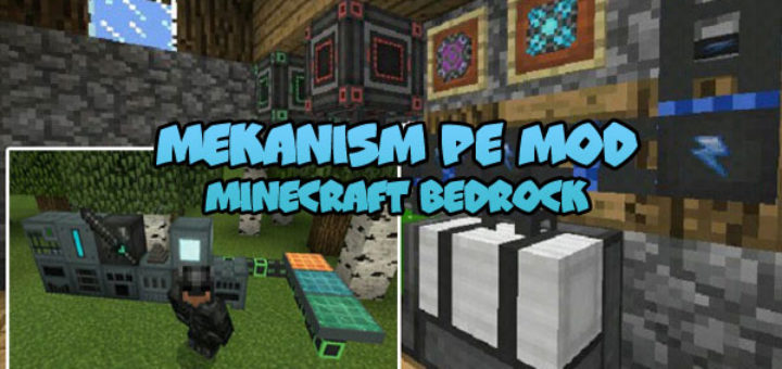 Mekanism PE Mod Minecraft PE