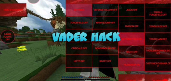 Vader Hack for Minecraft PE