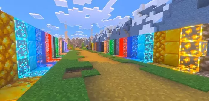 Outlined Glowing Ores