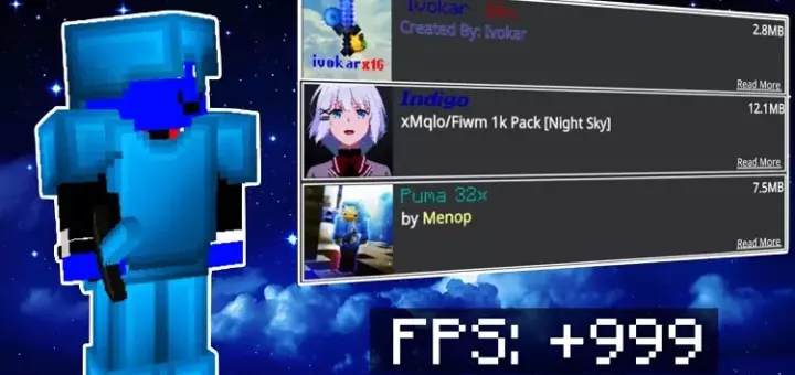 Indigo Revamped Pack [16X] [Bedrock] [1.21]