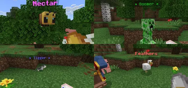 Mobify Names for Bedrock Edition 1.21