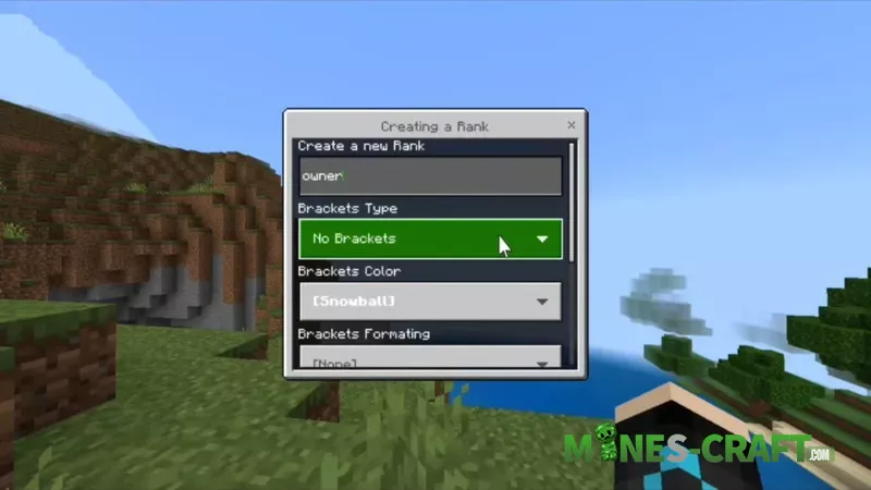 Realms Ranks Plugin for Bedrock