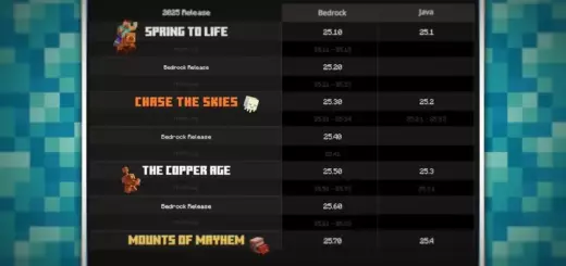 Minecraft 1.21.11 Snapshot 25W46A – New version Numbering – photo 1