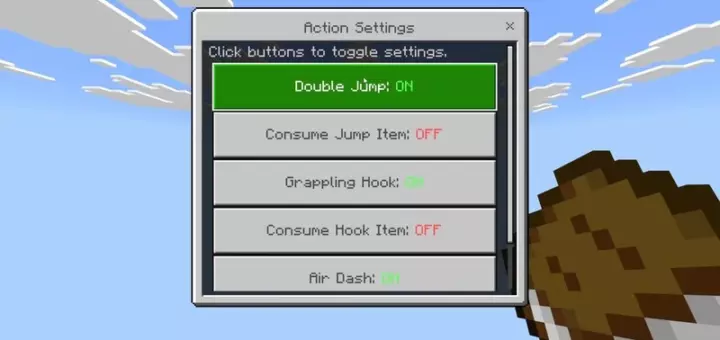 More Actions Bedrock Addon ver.1.2 [1.21/26.0] – photo 1