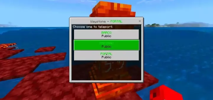 Simple Waystone for Bedrock [1.21/26.10+] – photo 1