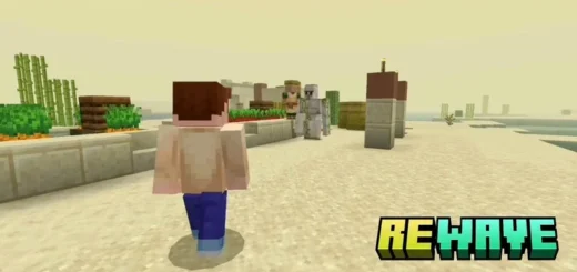 ReWave Bedrock Texture Pack v1.351 [1.21/26.0+] – photo 1