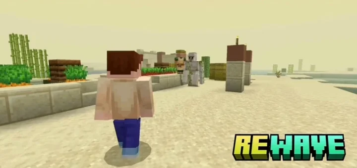 ReWave Bedrock Texture Pack v1.351 [1.21/26.0+] – photo 1
