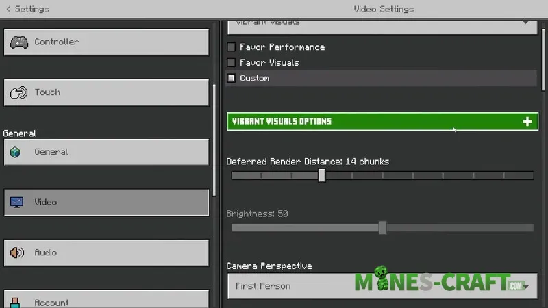Best Vibrant Visuals Settings for Minecraft Bedrock – photo 1