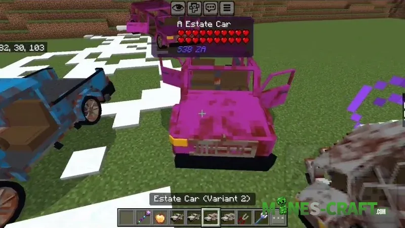 Rusty Vehicles Addon [Bedrock 1.21 – photo 3