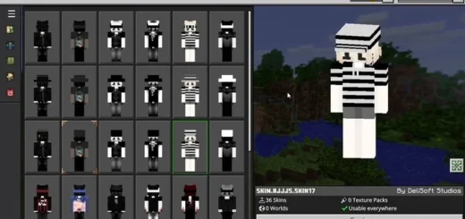 Dark Cosmetics Skin Pack [Bedrock 26.40+] – photo 1